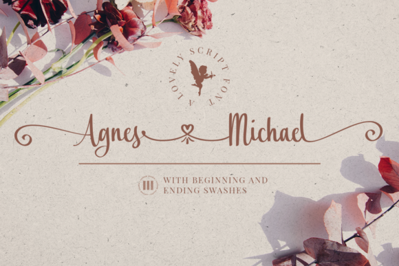 Agnes Michael Font: A Beautiful Script for Craft Creations