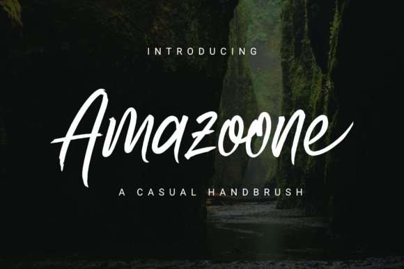 Amazoone Font: A Script Typeface That Elevates Digital Branding