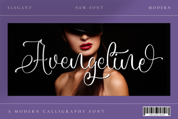 Avengeline Font: A Script Typeface That Elevates Branding