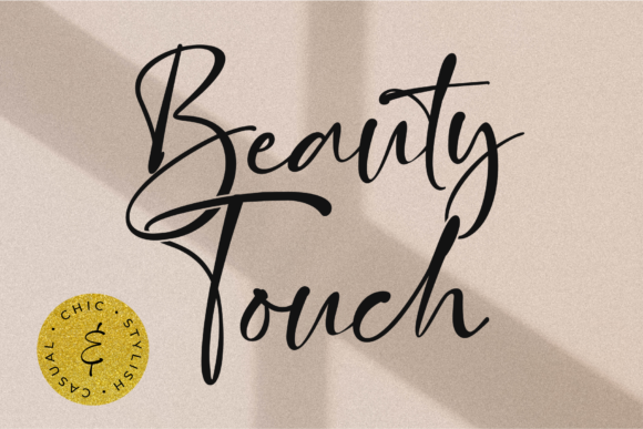 Beauty Touch: A Script Font for Web Design