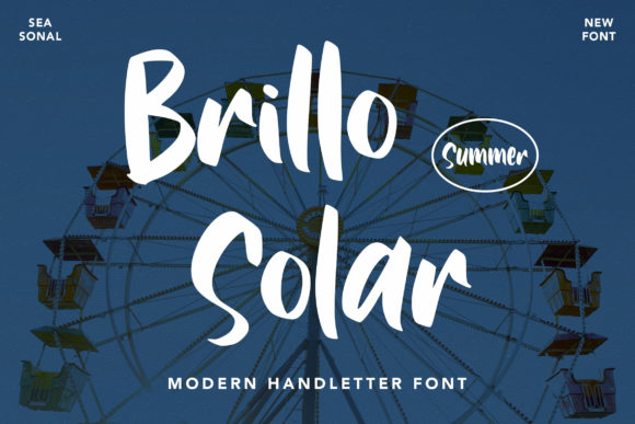Brillo Solar: A Stylish Font for Small Business