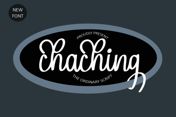 Chaching: A Delicate Script Font for Elegant Design