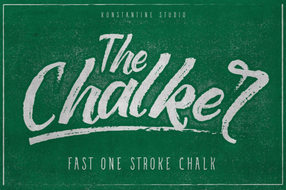 Chalker: A Script Font That Speaks Volumes
