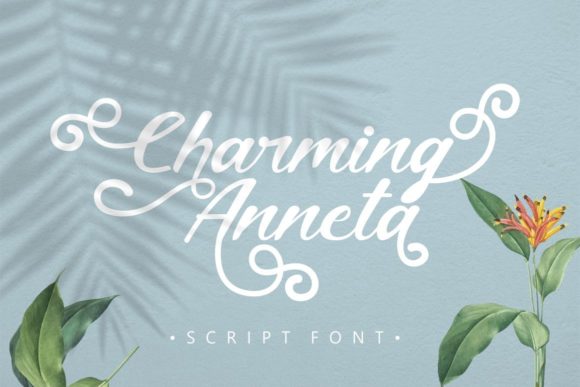 Charming Anneta: A Script Font for Web Design