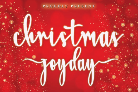 Christmas Joyday Font for Bold Branding