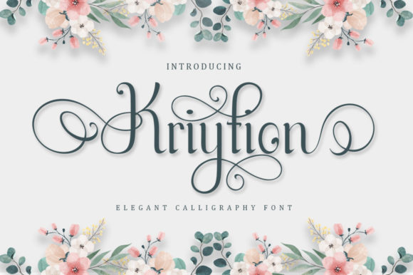 Elevate Your Brand with the Kriytion Script Font