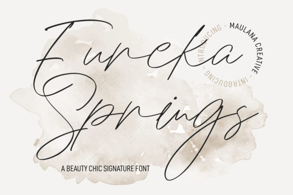 Eureka Spring Font Review