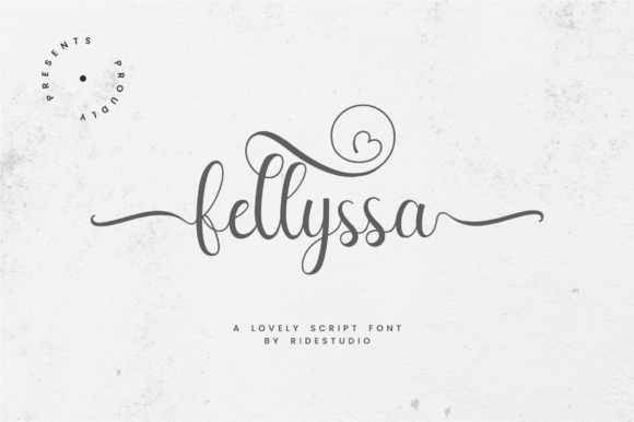 Fellyssa: A Script Font for Elegant Design