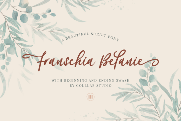 Franschia Belanie: A Script Font for Editorial Elegance