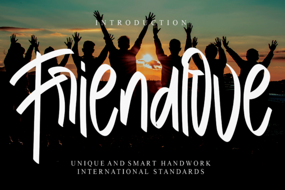 Friendlove: A Whimsical Script Font