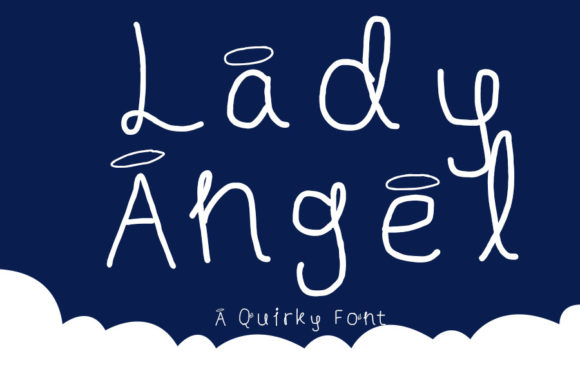 Lady Angel: A Quirky Script for Creative Branding