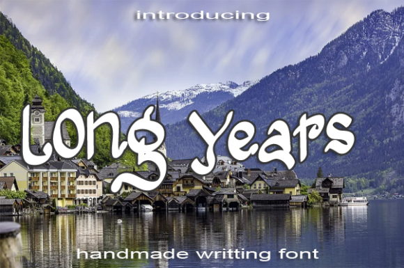 Long Years: A Whimsical Script Font