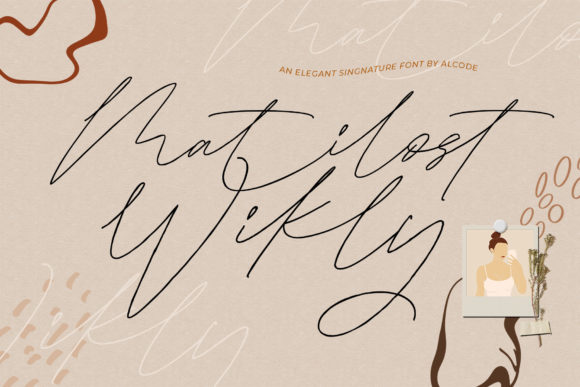 Matilost Wikly: Elegant Script for Digital Campaigns
