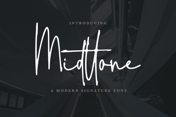 Midttone: A Delightful Script Font