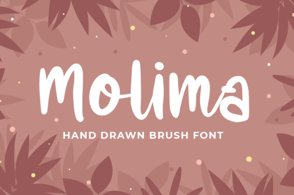 Molima: A Playful Script Font for Web Design