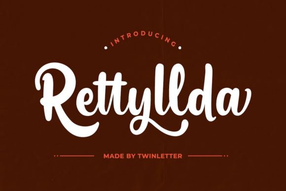 Rettyllda: A Refined Script Font