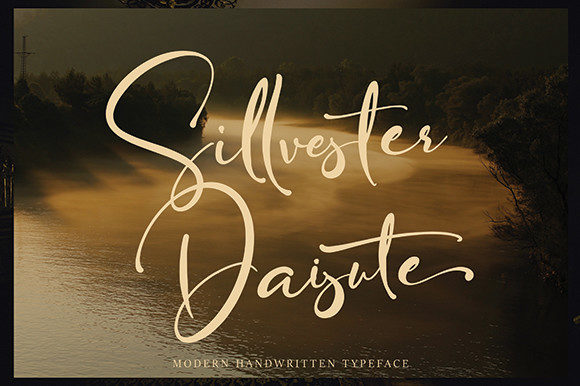 Sillvester Daisute: A Graceful Script Font