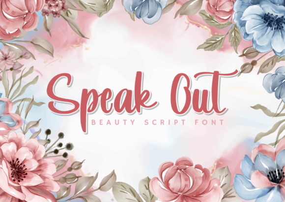 Speak Out Font: A Creative Edge