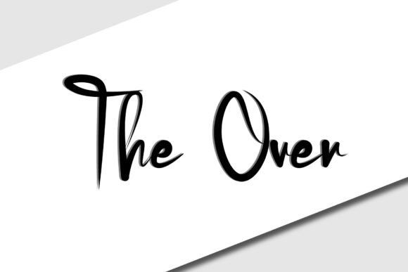 The Over is a script font that brings a whimsical touch to digital design. I first encountered it while working on a boutique online store’s homepage, where I needed a font that could add personality without overwhelming the layout. The Over’s playful characters immediately caught my eye, especially how they seem to dance along the baseline. It felt like a fresh, modern take on a handwritten typeface, perfect for creative projects that need a little extra flair.