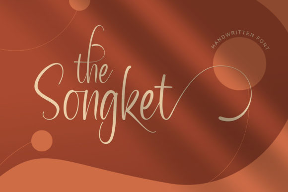 The Songket: A Script Font for Elegance in Digital Marketing