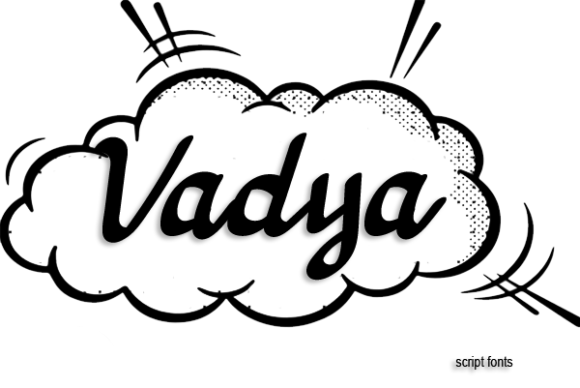Vadya Script Font: A Whimsical Touch for Your Brand
