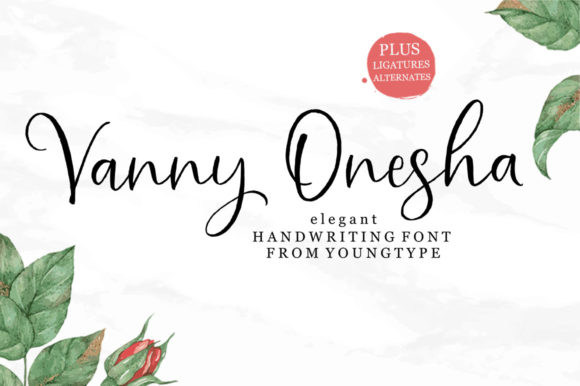 Vanny Onesha: A Stylish Script Font for Web Design
