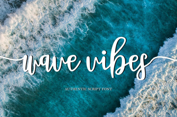 Wave Vibes: A Script Font That Elevates Your Brand